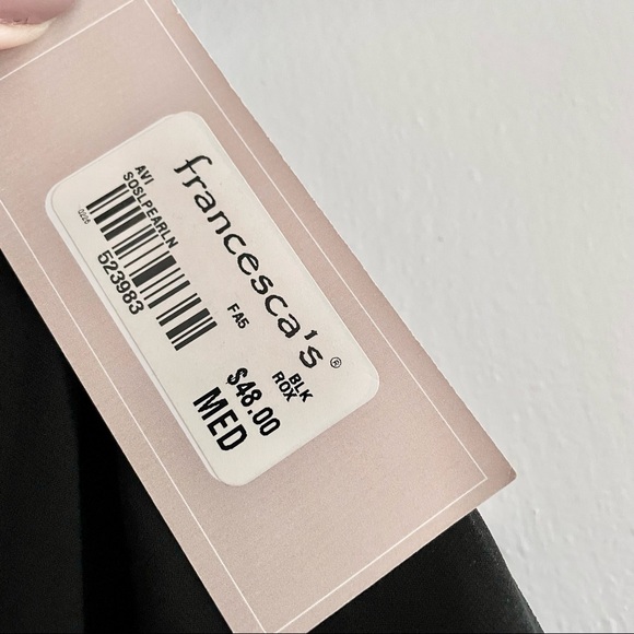 Francesca’s Black Pearl and lace dress - Picture 4 of 7